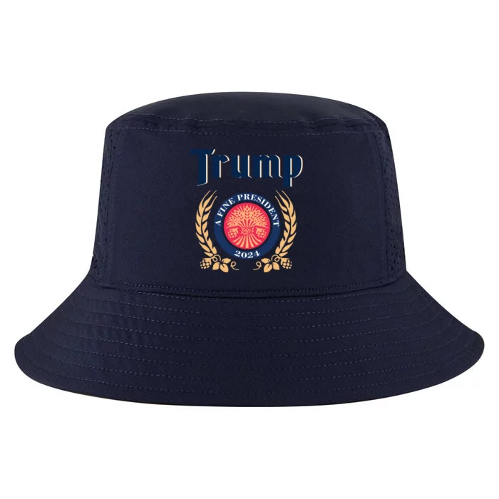 Trump A Fine President 2024 Cool Comfort Performance Bucket Hat