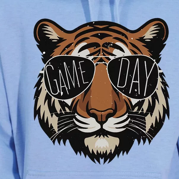 Touchdown American Football Game Day Thanksgiving Tiger Cool Unisex Surf Hoodie