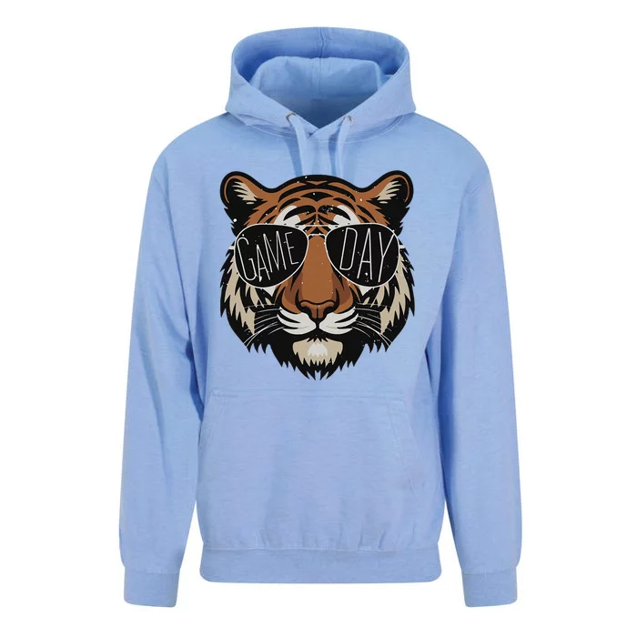 Touchdown American Football Game Day Thanksgiving Tiger Cool Unisex Surf Hoodie