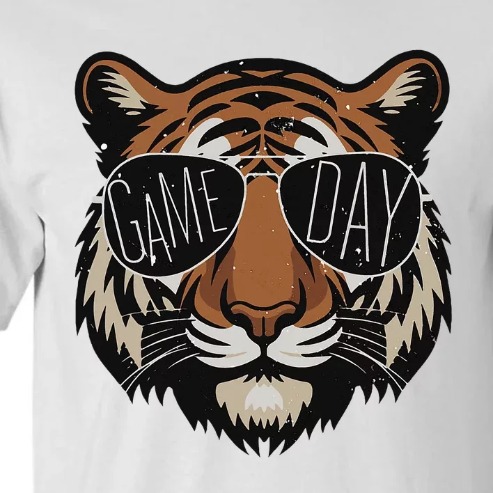 Touchdown American Football Game Day Thanksgiving Tiger Cool Tall T-Shirt