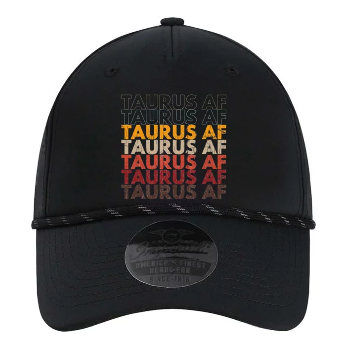 Taurus AF For Wo Funny Zodiac Sign Gift Performance The Dyno Cap