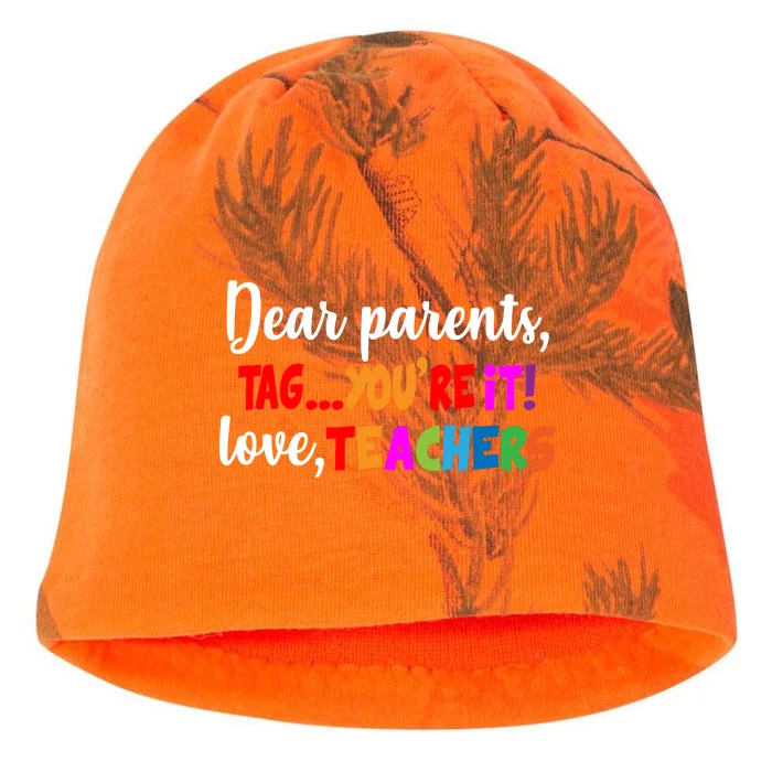 Tag You're It Love Teachers Kati - Camo Knit Beanie