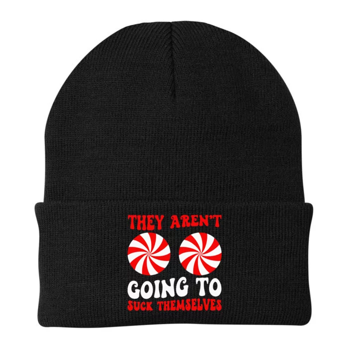 They ArenT Going To Suck Themselves Groovy Christmas Couple Knit Cap Winter Beanie