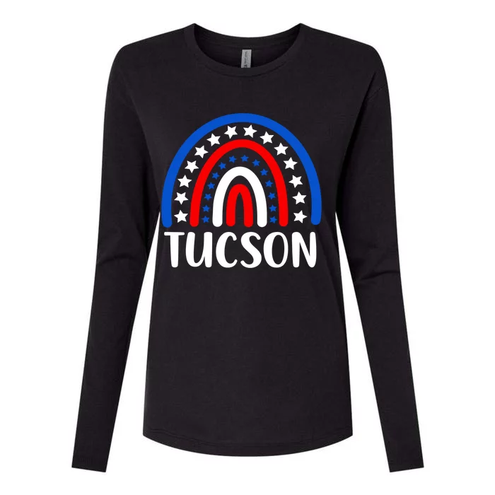 Tucson Arizona Gift I Love Tucson Arizona Usa Gift Womens Cotton Relaxed Long Sleeve T-Shirt