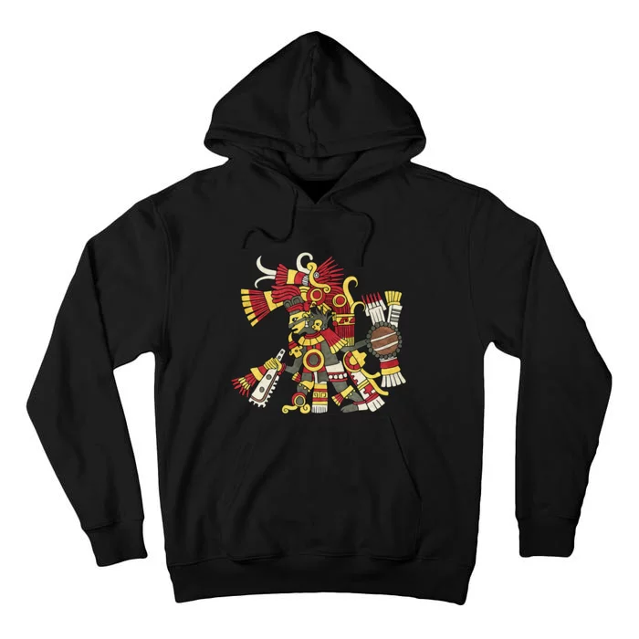 Tezcatlipoca Aztec God Nahuatl Mayan Inca Toltec Tall Hoodie