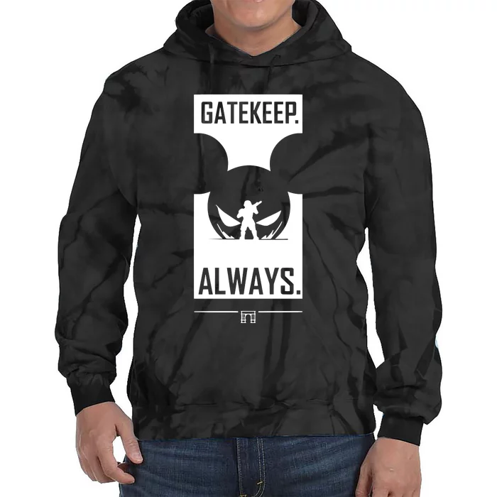 The Archcast Gatekeep Always Tie Dye Hoodie