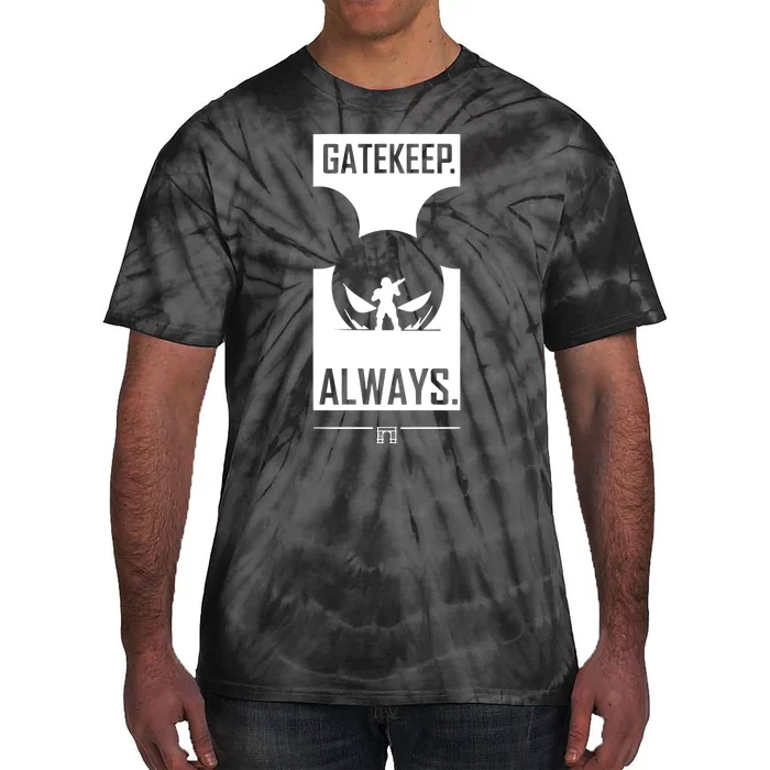 The Archcast Gatekeep Always Tie-Dye T-Shirt