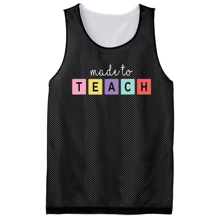 Teacher Appreciation Gift Women Happy Teachers Day Mesh Reversible Basketball Jersey Tank