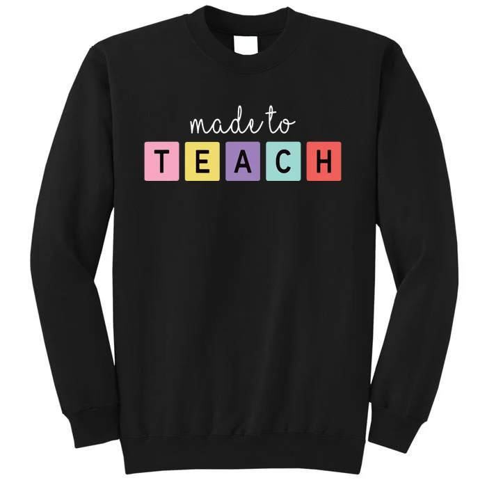 Teacher Appreciation Gift Women Happy Teachers Day Tall Sweatshirt