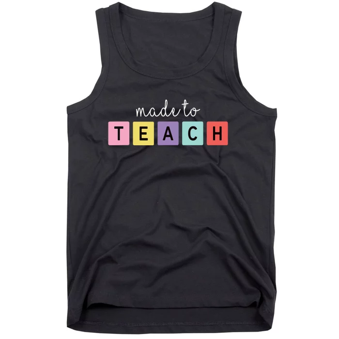 Teacher Appreciation Gift Women Happy Teachers Day Tank Top