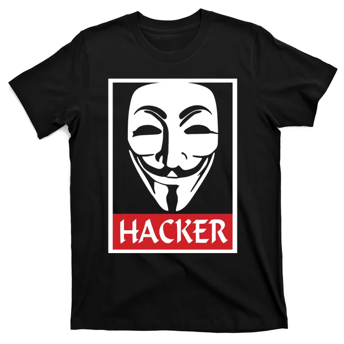 The Anonymous Hacker New Design T-Shirt