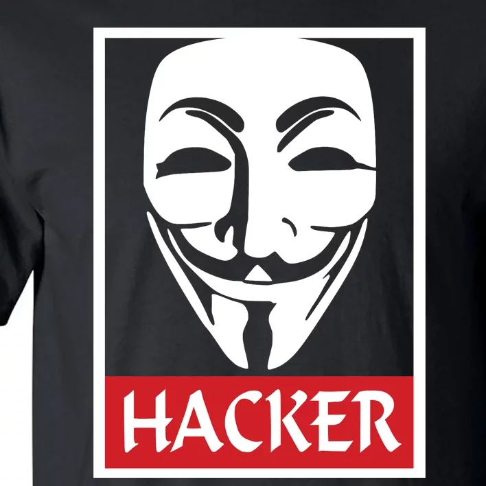 The Anonymous Hacker New Design Tall T-Shirt