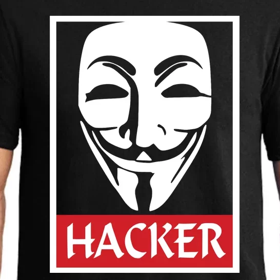 The Anonymous Hacker New Design Pajama Set