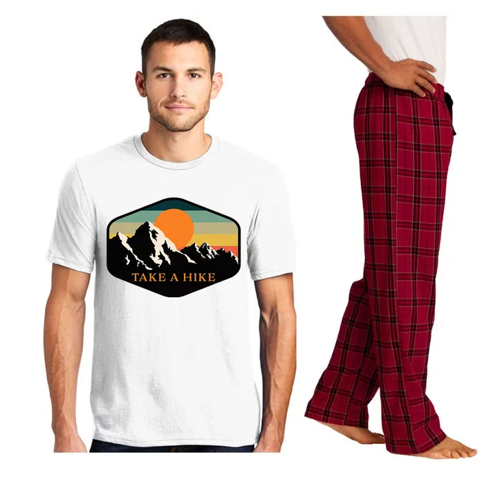 Take A Hike Retro Vintage Outdoor Hiking Pajama Set