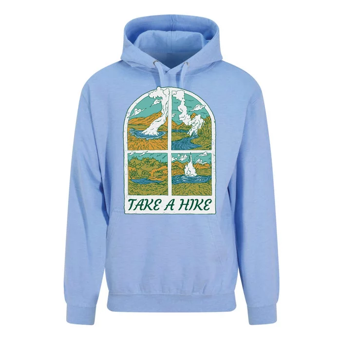 Take A Hike Unisex Surf Hoodie