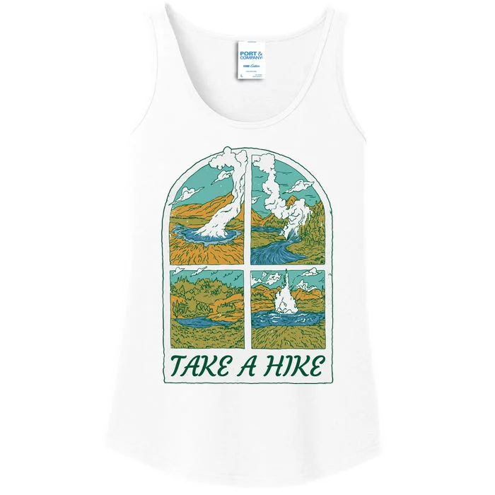 Take A Hike Ladies Essential Tank