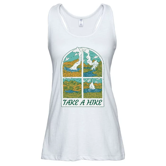 Take A Hike Ladies Essential Flowy Tank