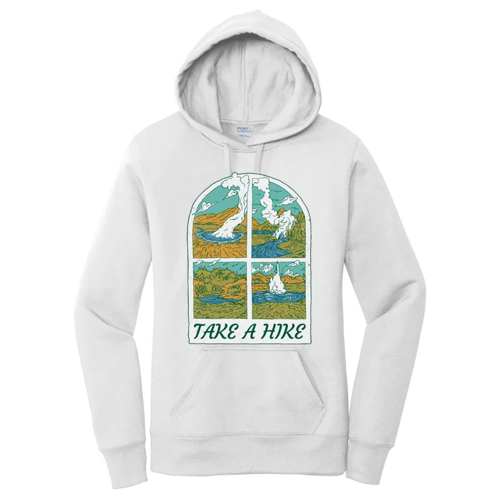 Take A Hike Women's Pullover Hoodie