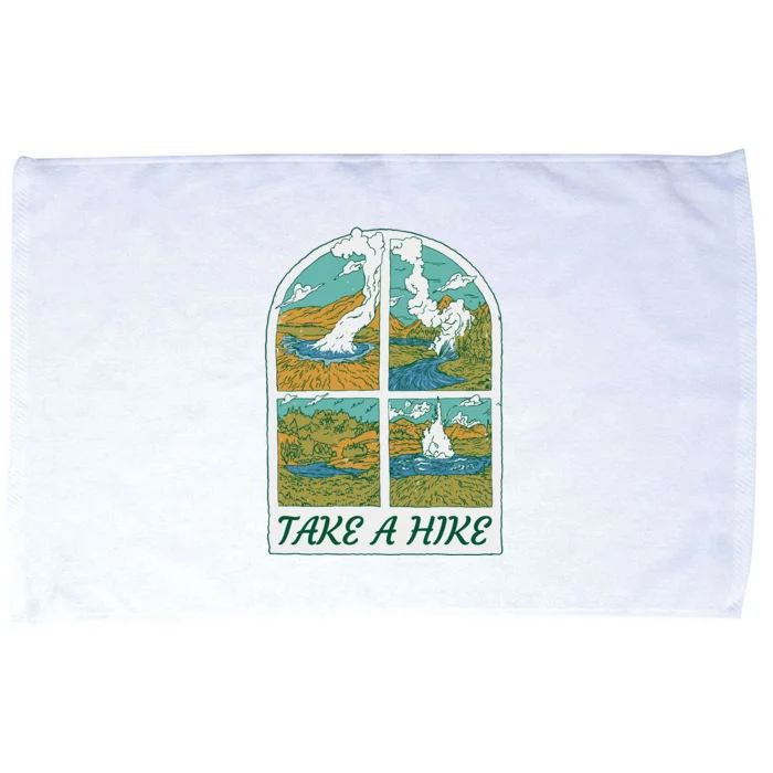 Take A Hike Microfiber Hand Towel