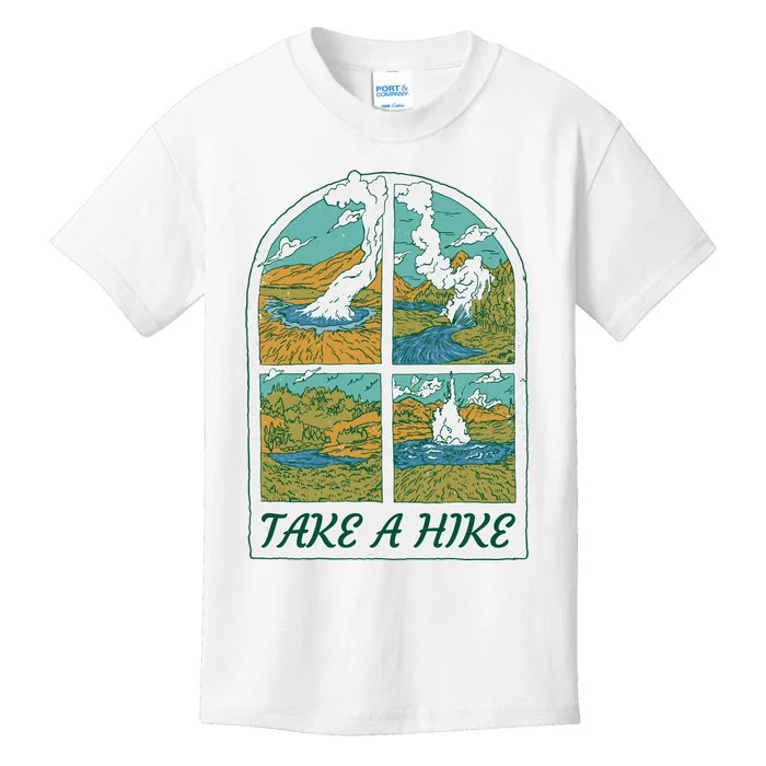 Take A Hike Kids T-Shirt