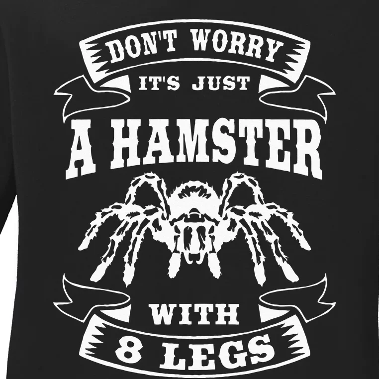 Tarantula Arachnid Hairy Spiders Entomophile Entomologist Ladies Long Sleeve Shirt