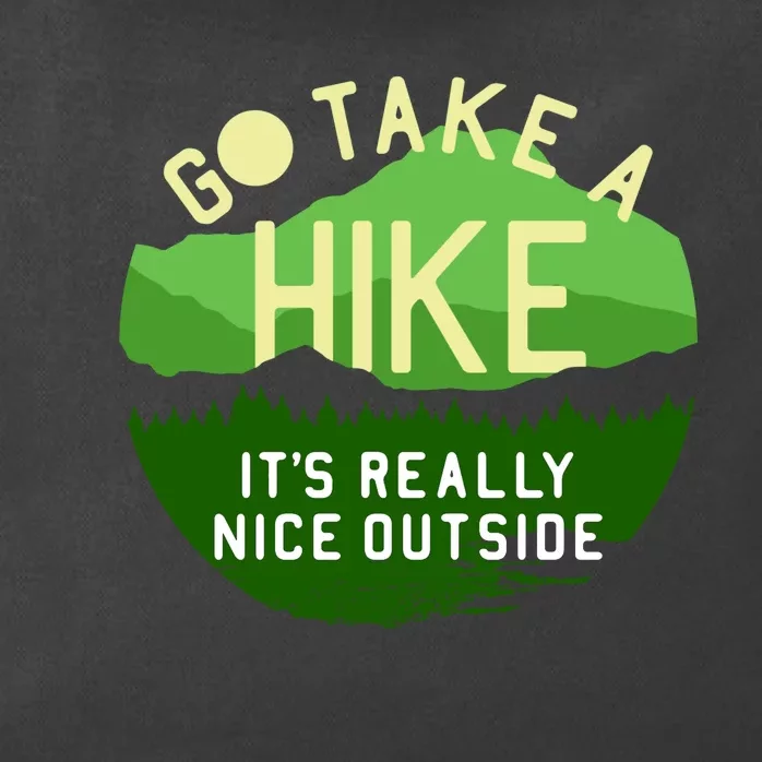 Take A Hike Zip Tote Bag