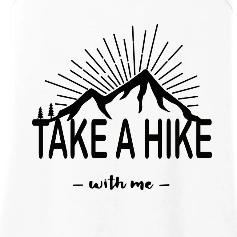 Take A Hike With Me Ladies Essential Tank