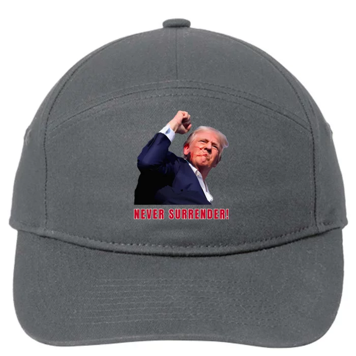 Trump Assassinated Injured In Pennsylvania July 13 2024 7-Panel Snapback Hat