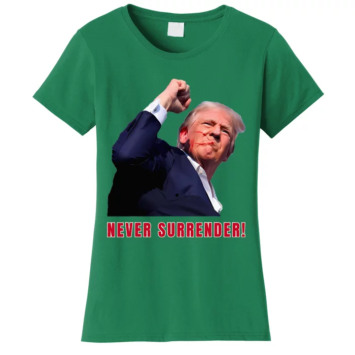 Trump Assassinated Injured In Pennsylvania July 13 2024 Women's T-Shirt