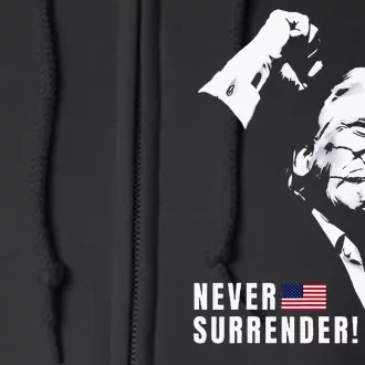 Trump Assassinated Injured In Pennsylvania July 13 2024 Full Zip Hoodie