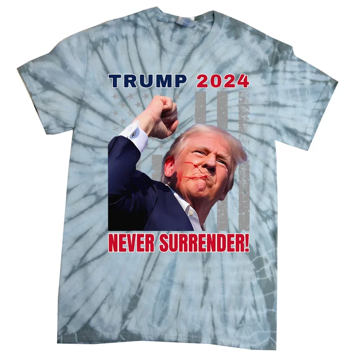 Trump Assassinated Injured In Pennsylvania July 13 2024 Tie-Dye T-Shirt