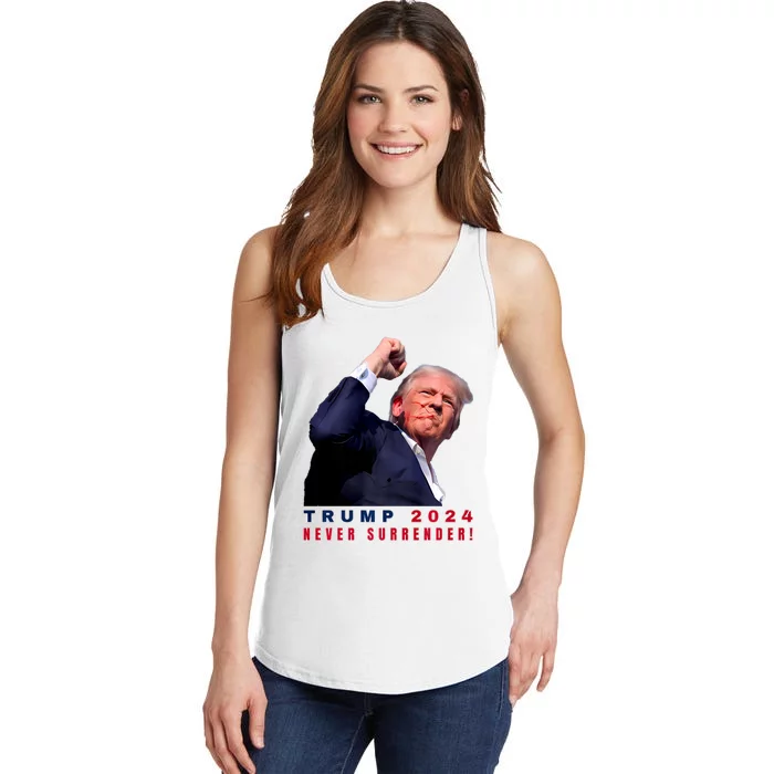 Trump Assassinated Injured In Pennsylvania July 13 2024 Ladies Essential Tank