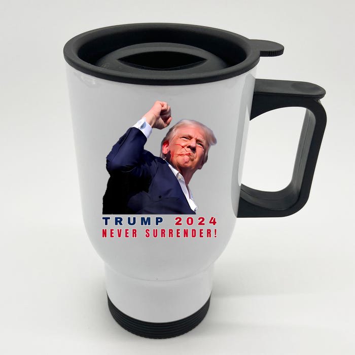 Trump Assassinated Injured In Pennsylvania July 13 2024 Stainless Steel Travel Mug