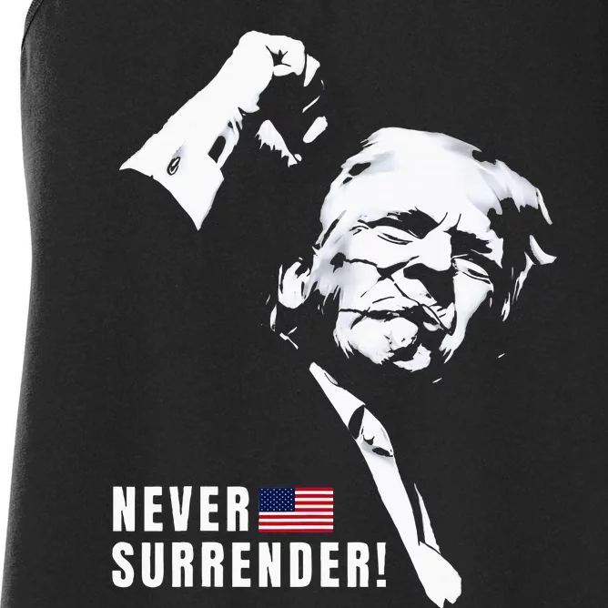 Trump Assassinated Injured In Pennsylvania July 13 2024 Women's Racerback Tank