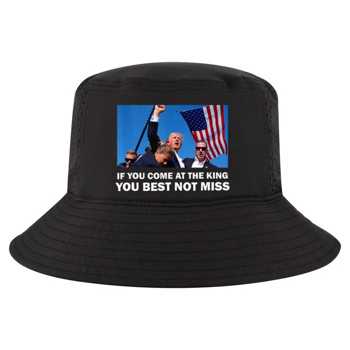 Trump Assassinated Injured In Pennsylvania 2024 Cool Comfort Performance Bucket Hat