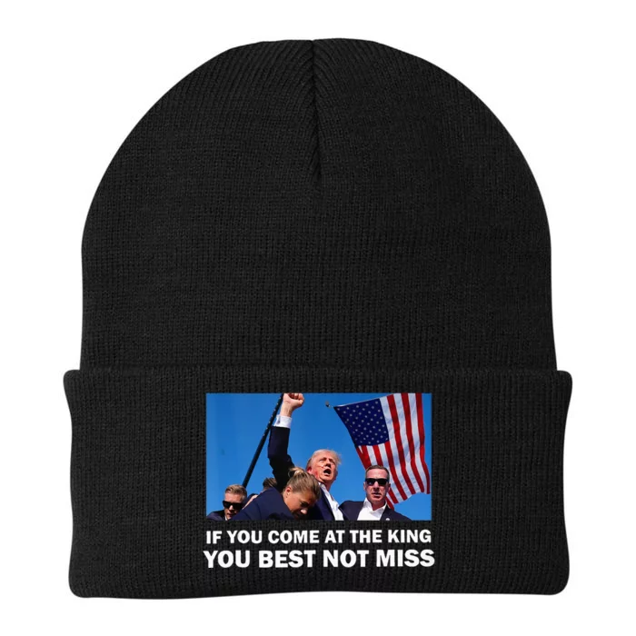 Trump Assassinated Injured In Pennsylvania 2024 Knit Cap Winter Beanie