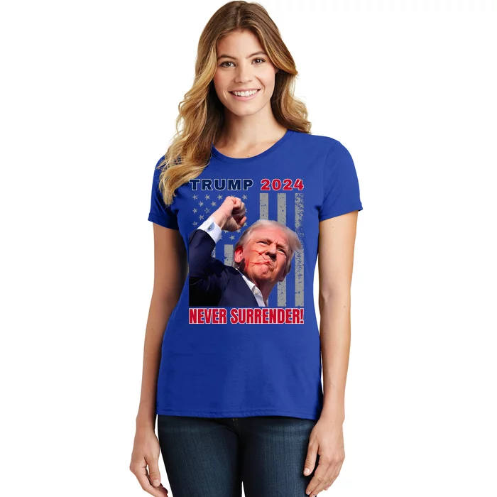 Trump Assassinated Injured In Pennsylvania July 13 2024 Women's T-Shirt