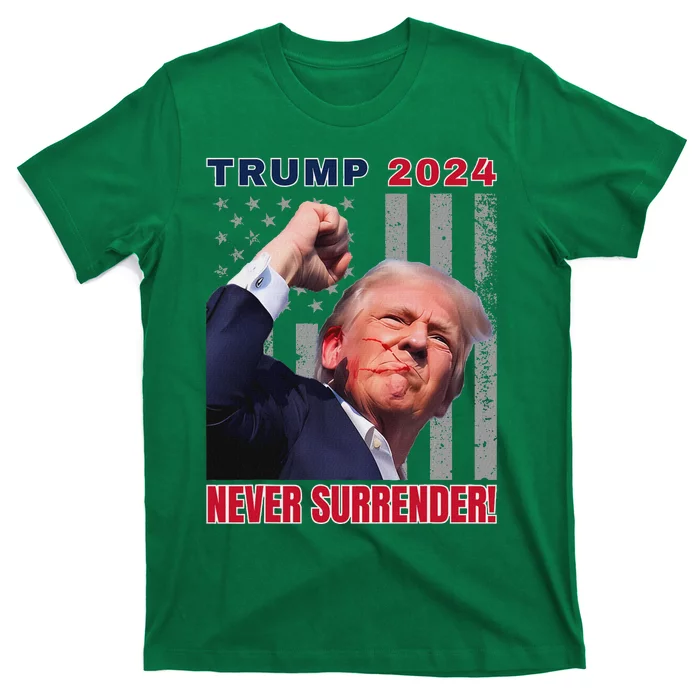 Trump Assassinated Injured Pennsylvania 2024 Design T-Shirt