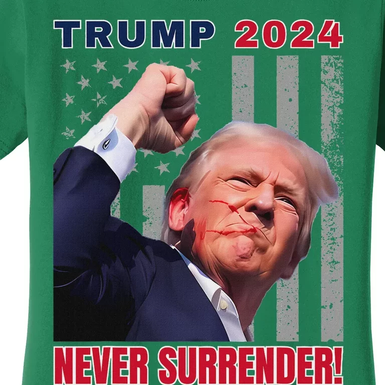 Trump Assassinated Injured Pennsylvania 2024 Design Women's T-Shirt