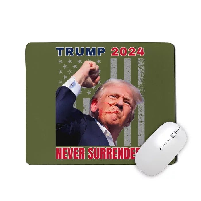 Trump Assassinated Injured Pennsylvania 2024 Design Mousepad