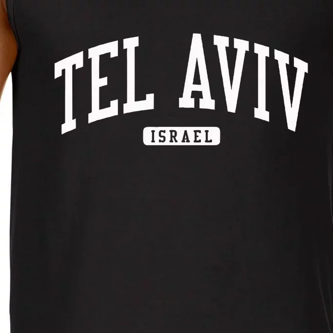 Tel Aviv Israel Israel College University Style Comfort Colors® Tank Top