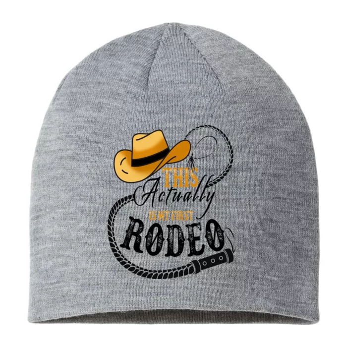 This Actually Is My First Rodeo Country Life Howdy Vintage 8 1/2in Sustainable Knit Beanie