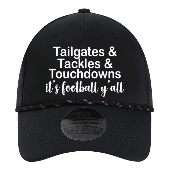 Tailgates Tackles Touchdowns Football All Day Performance The Dyno Cap