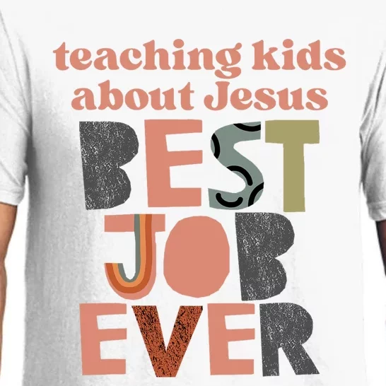 Teaching About Jesus Best Job Ever Pajama Set