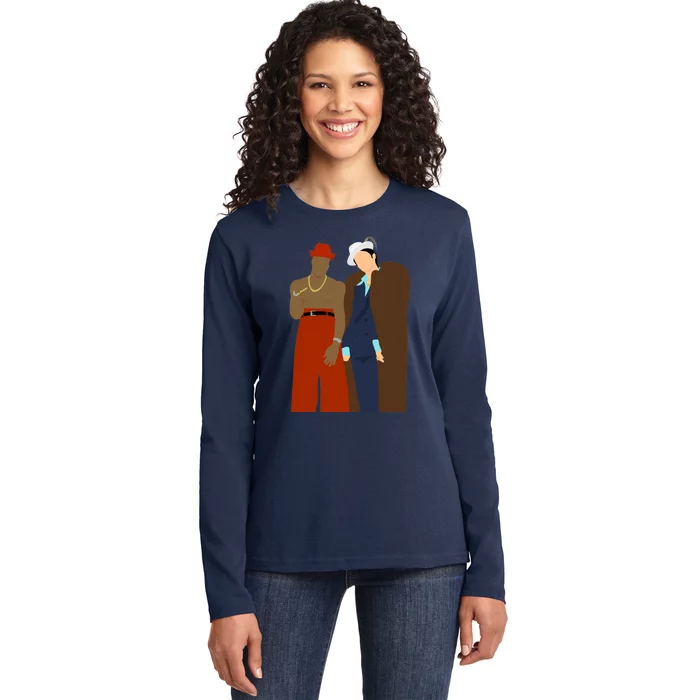 Turk And Jd Ladies Long Sleeve Shirt