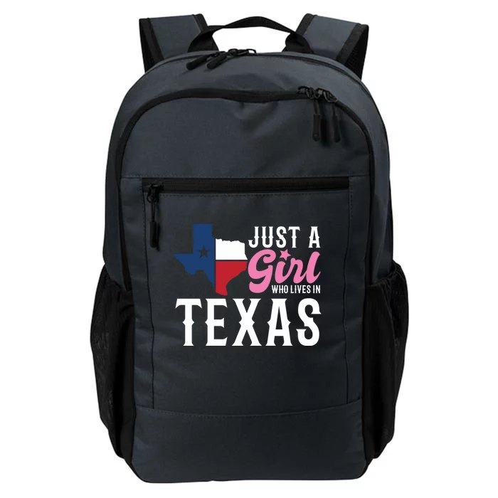 Texan American Just A Who Lives In Texas Cool Gift Daily Commute Backpack