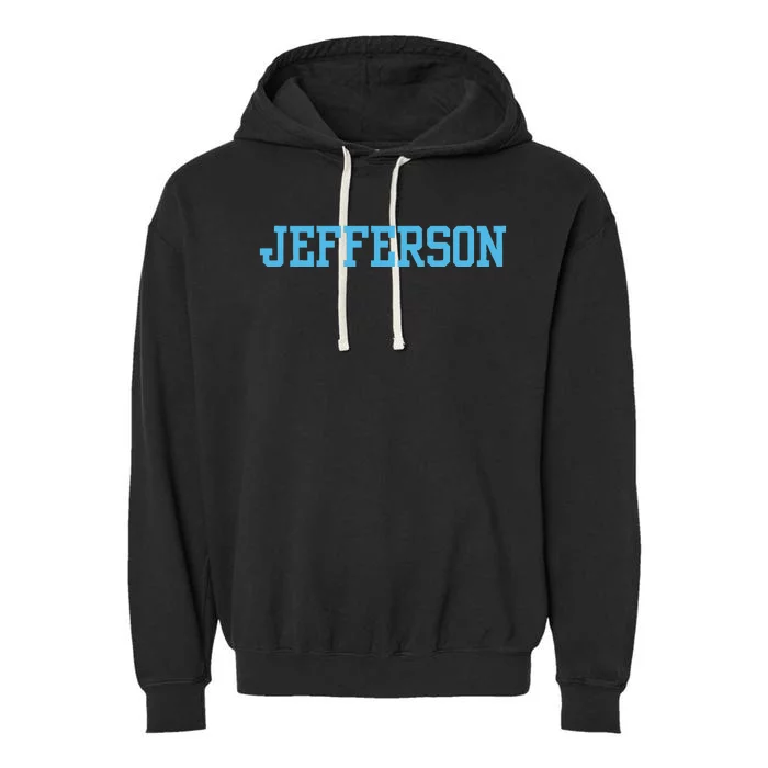 Thomas Alumni Jefferson Vintage Arch University Garment-Dyed Fleece Hoodie