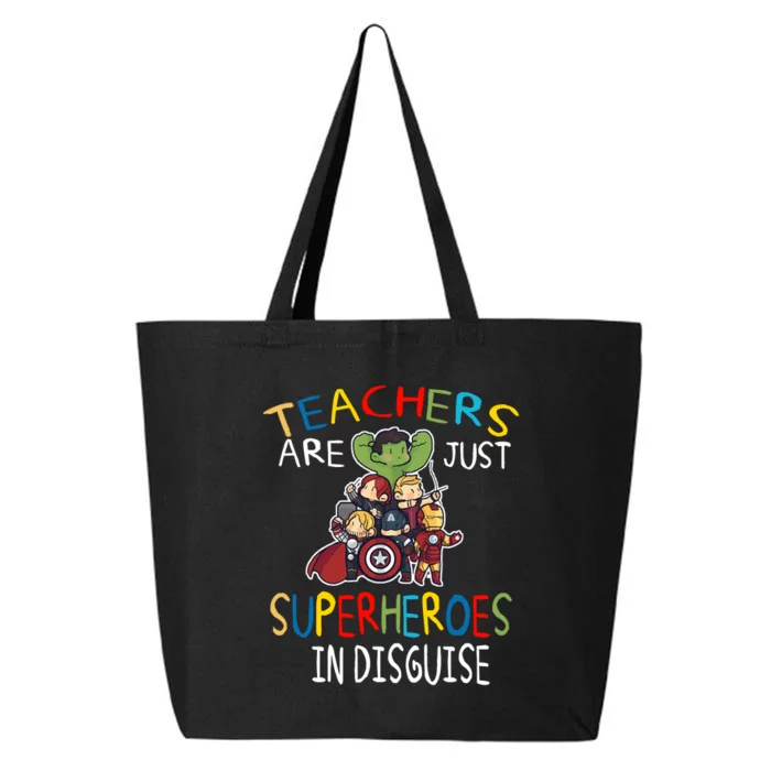 Teachers Are Just Superheroes In Disguise 25L Jumbo Tote