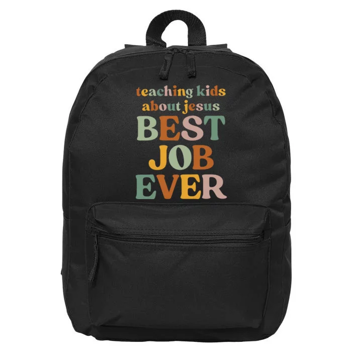 Teaching About Jesus Best Job Ever 16 in Basic Backpack