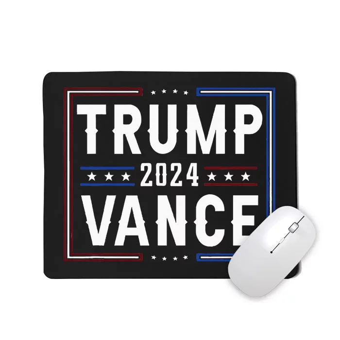 Trump And Jd Vance Vp Vice President 2024 Red Republicans Mousepad